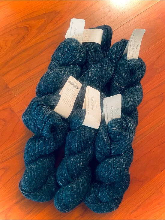 Purl Soho Other - 6 Purl Soho Flax Down Yarn Lot 43-Baby Alpaca 42-Extra Fine Merino 15-Linen Blu